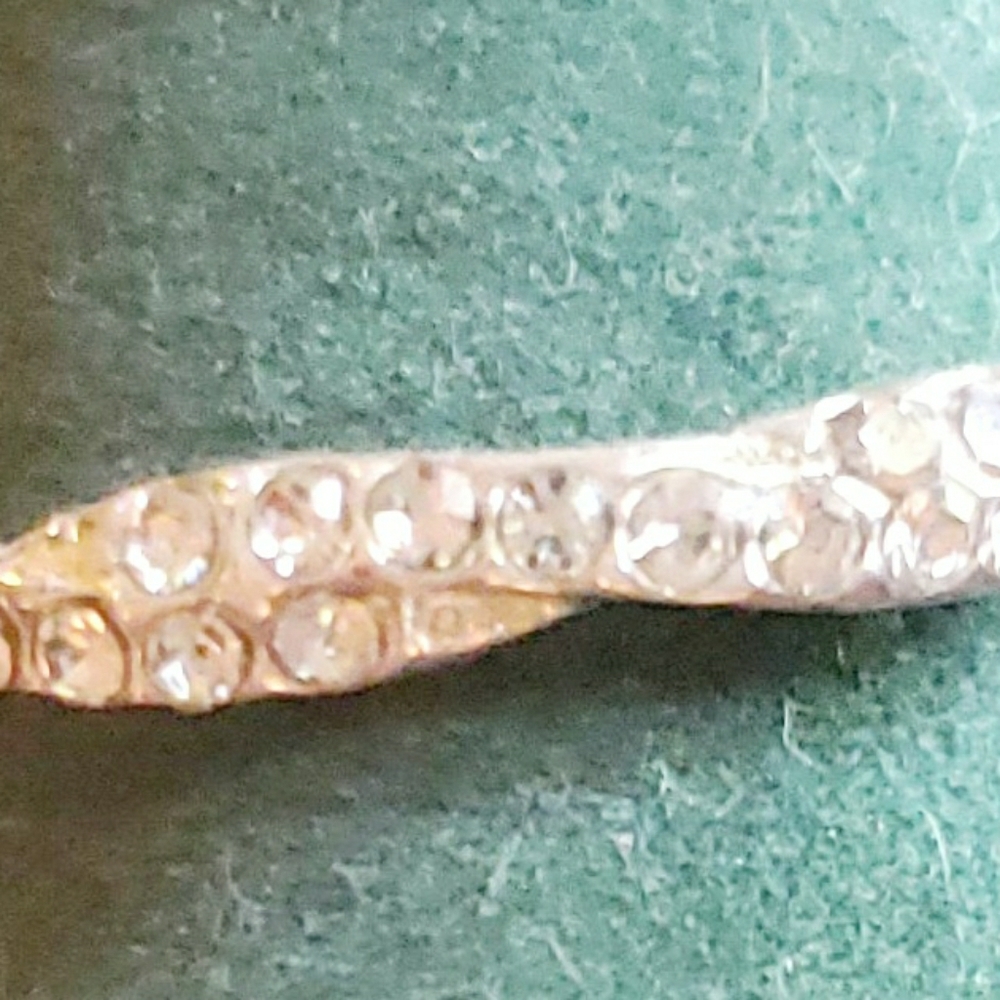 14kt white gold ring